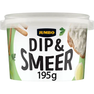 Jumbo Dip & Smeer 195 g