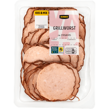 Jumbo Grillworst Kaas 175 g