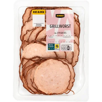 Jumbo Grillworst Kaas 175 g