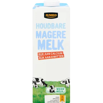 Jumbo Houdbare Magere Melk 1 L