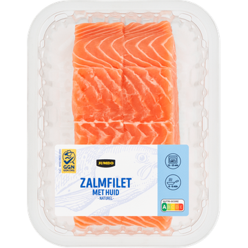 Jumbo Zalmfilet met Huid Naturel ca. 270 g