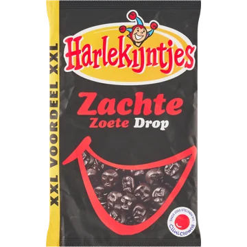 Harlekijntjes Zachte Zoete Drop Voordeel XXL 1000 g