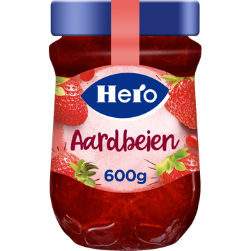 Hero Jam Aardbeien 600g