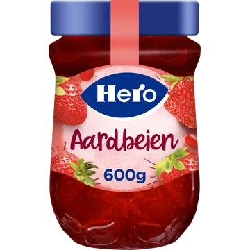 Hero Jam Aardbeien 600g