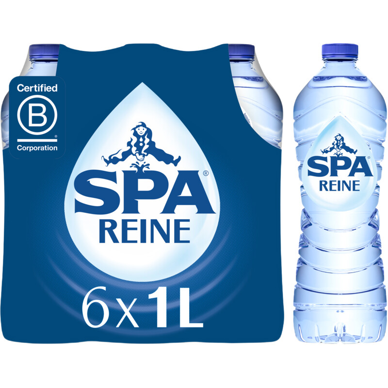 SPA REINE Natuurlijk Mineraalwater 6x 1L