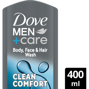 Dove Men+Care 3-in-1 Douchegel Clean Comfort 400 ml
