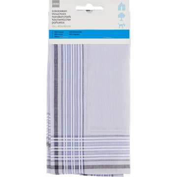 HEMA Zakdoeken 3 Stuks