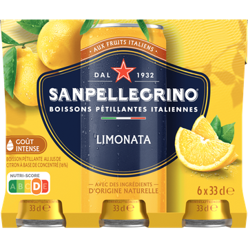 Sanpellegrino Limonade Limonata 6 x 330 ml