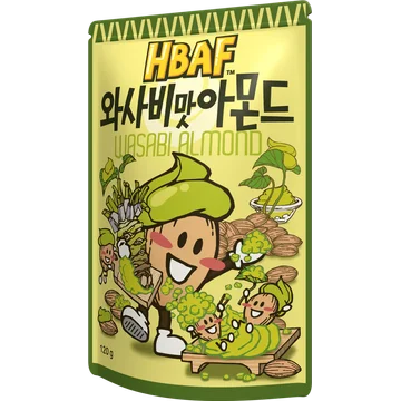 HBAF Amandel met Wasabismaak 120g