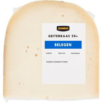 Jumbo Geitenkaas 50+ Jong Belegen Stuk ca. 350 g