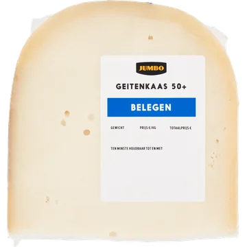 Jumbo Geitenkaas 50+ Jong Belegen Stuk ca. 350 g