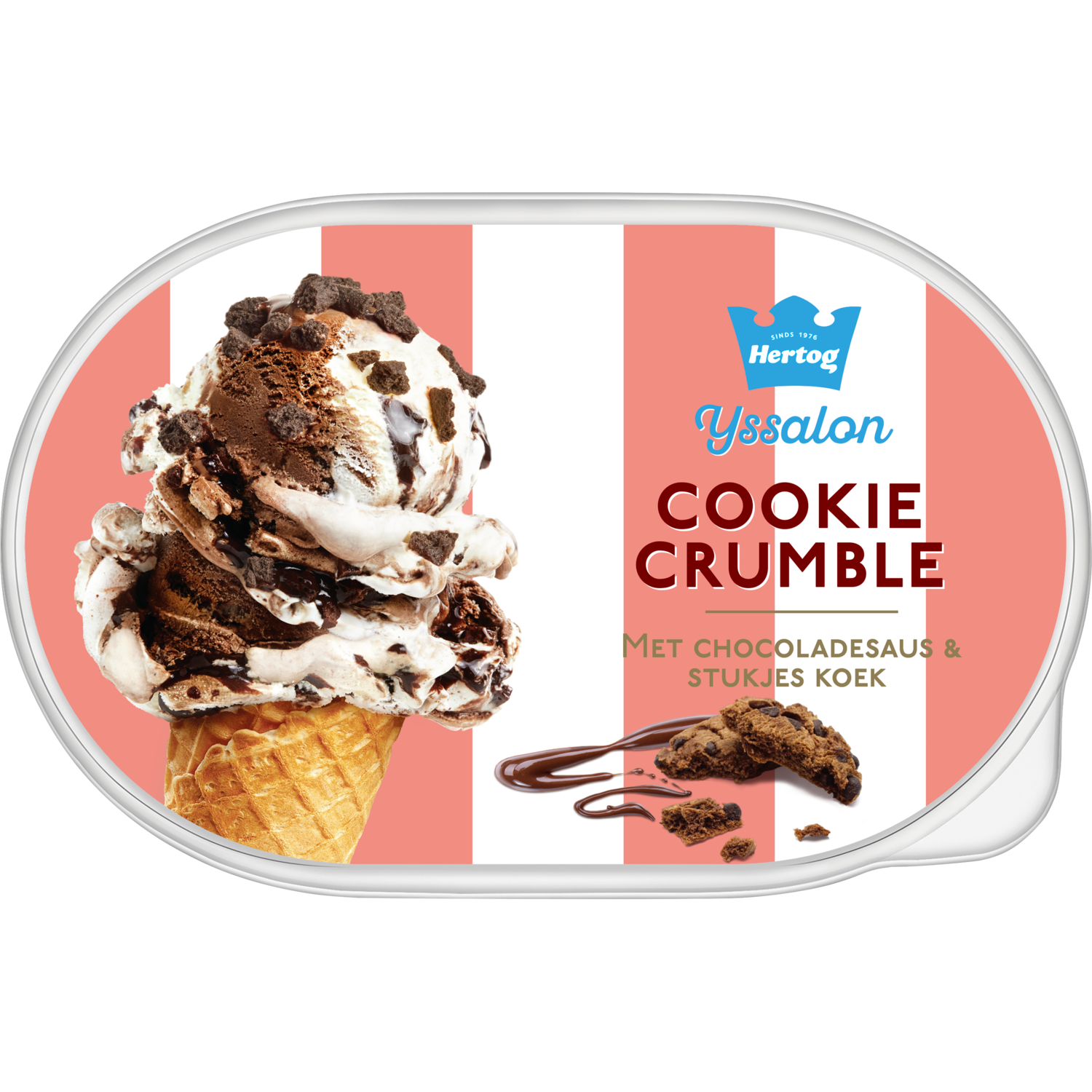 Hertog Cookie Crumble 825ML