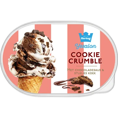 Hertog Cookie Crumble 825ML