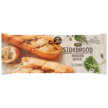 Jumbo - Stokbrood Kruidenboter - 2 Stuks