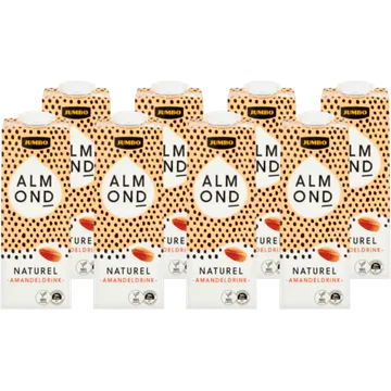 Jumbo Amandeldrink Naturel 8 x 1 L