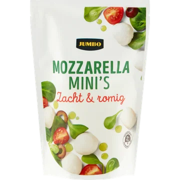 Jumbo Mozzarella Mini's 210 g