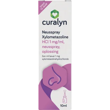 Curalyn Neusspray Xylo 1MG/ML 10ML
