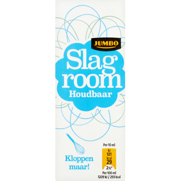 Jumbo Houdbare Ongeklopte Slagroom 200 ML
