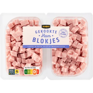 Jumbo Gekookte Hamblokjes 2 x 125 g