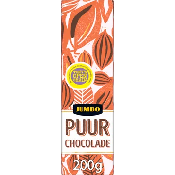 Jumbo Puur Chocolade 200 g