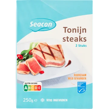 Seacon Tonijnsteaks 2 Stuks 250 g