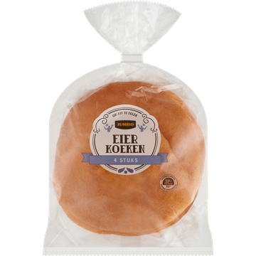 Jumbo Eierkoeken 4 Stuks