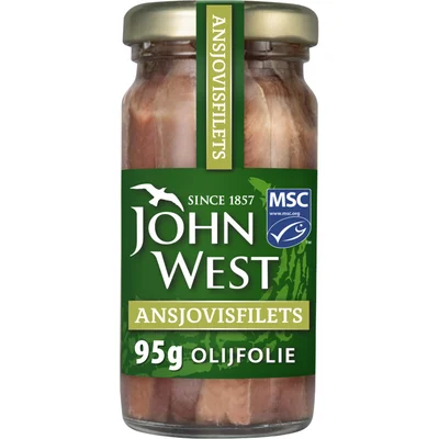 John West Ansjovis in Olijfolie 95g