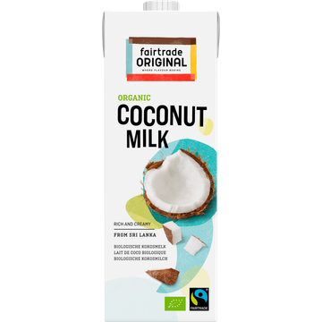 Fairtrade Original Biologische Kokosmelk 1 L