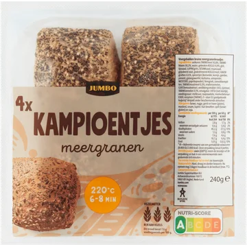 Jumbo - Kampioentjes Meergranen - 4 Stuks