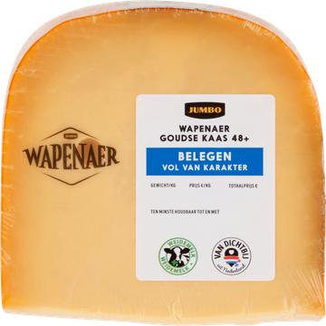 Wapenaer Goudse Kaas Belegen 48+ Stuk ca. 402 g