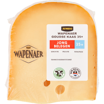 Wapenaer Goudse Kaas Jong Belegen 35+ Stuk ca. 375 g