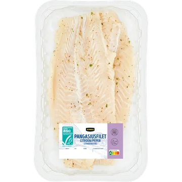 Jumbo Pangasiusfilet Citroen/Peper Gemarineerd ca. 350 g