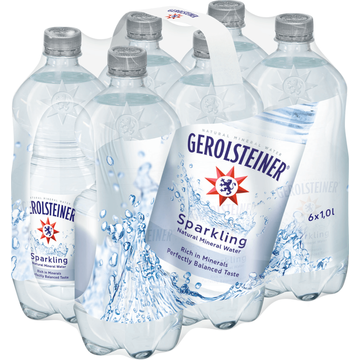 Gerolsteiner Koolzuurhoudend Water 6 x 1L