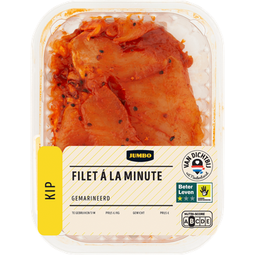 Jumbo Filet à la Minute Gemarineerd Kip ca 230 g