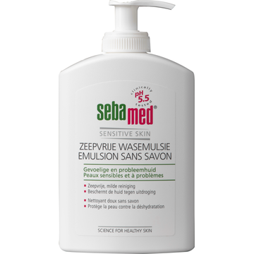 Sebamed Sensitive Skin Zeepvrije Wasemulsie 300 ml