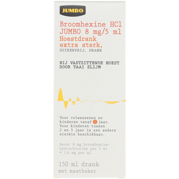 Jumbo Broomhexine drank 8mg/5ml SV 150ml