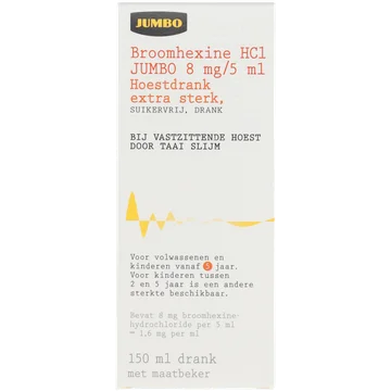 Jumbo Broomhexine drank 8mg/5ml SV 150ml