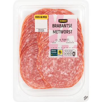 Jumbo Brabantse Metworst 120 g