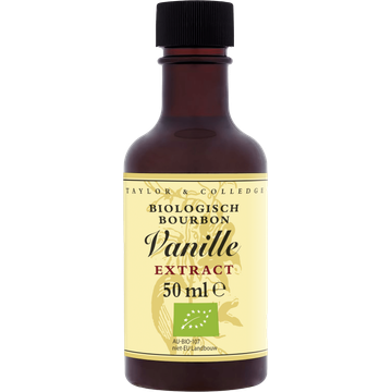 Taylor & Colledge biologisch Bourbon-vanille-extract 50 ml