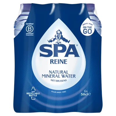 SPA REINE Natuurlijk Mineraalwater 6 x 50cl