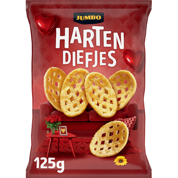 Jumbo Harten Diefjes 125 g