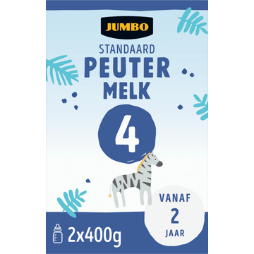 Jumbo Peutermelk 4 vanaf 2 Jaar 2 x 400 g