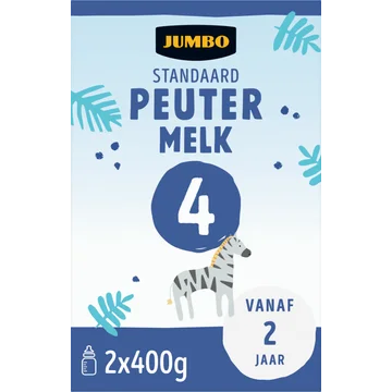 Jumbo Peutermelk 4 vanaf 2 Jaar 2 x 400 g