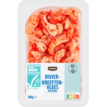 Jumbo Rivierkreeftenvlees Naturel 100 g