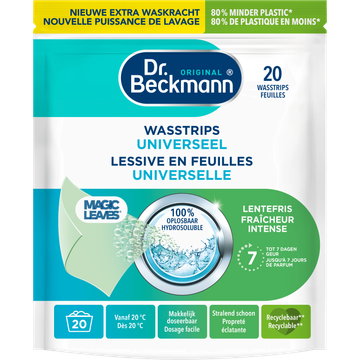Dr. Beckmann Magic Leaves Wasmiddel Sheets Universeel