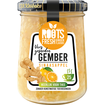 Roots Thee Gember Sinaasappel 220g