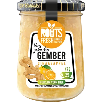 Roots Thee Gember Sinaasappel 220g