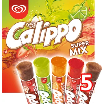 Ola IJs Calippo Supermix 5 stuks 5 x 105ml