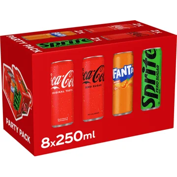 Party Pack 8 x 250 ml
