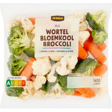 Jumbo Mix Wortel Bloemkool Broccoli 400 g